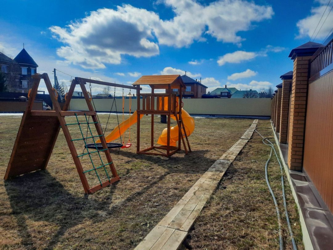 Детская деревянная площадка Jungle Cottage JC11